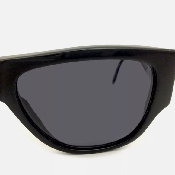 CHANEL 01453 CC LOGO BLACK SUNGLASSES VINTAGE/N2079 - Picture 9 of 10